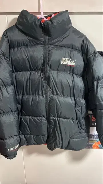 퍼스트 다운 블랙 다운 자켓