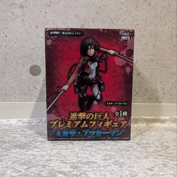 미개봉 미카사 프리미엄 피규어 진격의 거인 피규어 SEGA