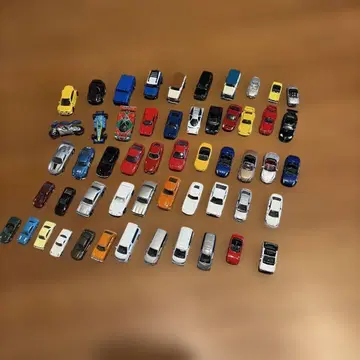 미니카 묶음 판매 53대 + 바이크 1대