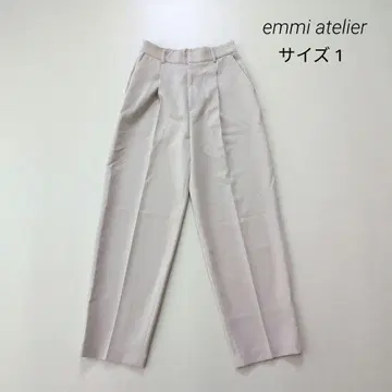 emmi atelier 에미 아틀리에 슬랙스 테이퍼드 팬츠 사이즈 1