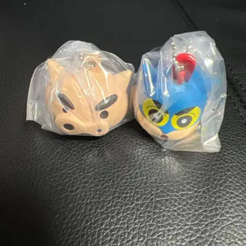 짱구는 못말려(크레용 신짱) 마스코트 캡 참 액션 가면 부리부리몬