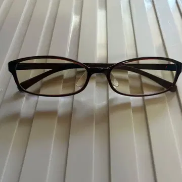 블루라이트 차단 PC 안경 다크 브라운