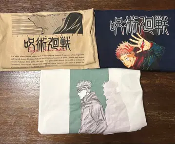 주술회전 UNIQLO T셔츠 3개 세트