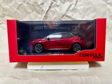 카로라 스포츠 컬러 샘플 미니카 블랙 x 레드 슈링크 미개봉