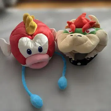 푹신푹신 머리 장식 쿠파 머리 장식 USJ 모자 2개 세트