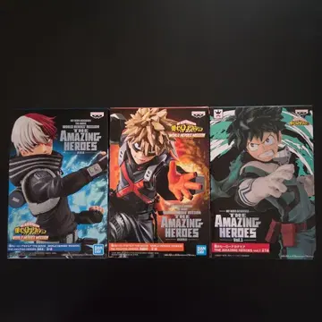 미개봉 히로아카 피규어 3점