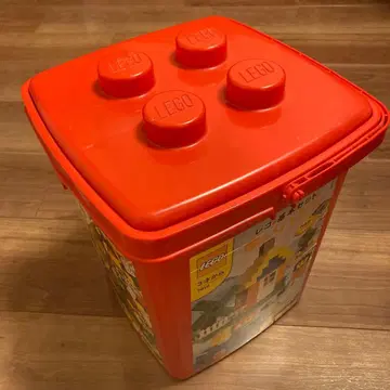 레고 빨간색 바케츠