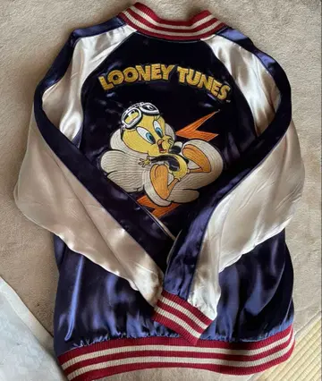 루니 툰즈 트위티 스카잔 블루종 아우터