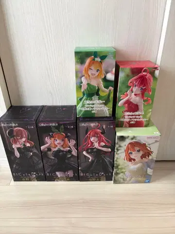 5등분의 신부 프라이스 피규어 세트 6체