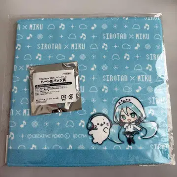시로땅 하츠네 미쿠 핸드 타월 & 스피도 복권 캔뱃지