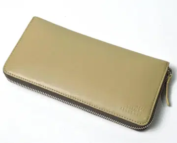 하자품 미사용 마가렛호웰 idea 가죽 라운드 지갑 장지갑