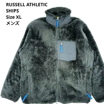 [ 별주 ] 러셀 애슬레틱 쉽스 플리스 자켓 XL 블랙 콜라보
