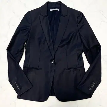 theory luxe Executive 테일러드 자켓 다크 네이비 S