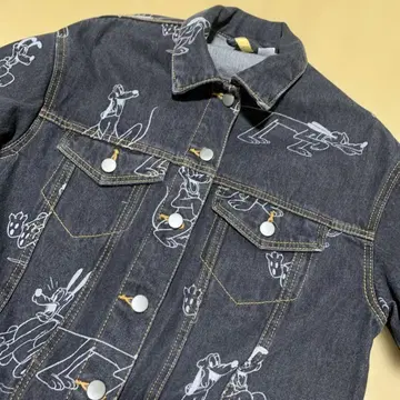 H&M 데님 자켓 디즈니 콜라보 플루토