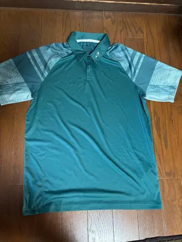 Oakley S 골프 셔츠 다크 그린