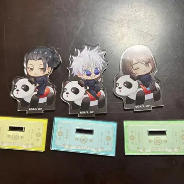 주술회전 고죠 게토 이에이리 하나야시키 아크릴 스탠드