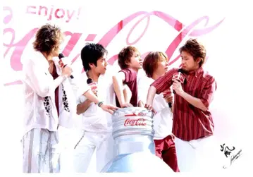 아라시 03년 코카콜라 이벤트 집합 공식 사진 *1장