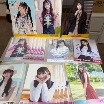 AKB48 치바 에리 브로마이드 친필 사인 엽서