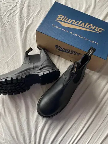 미사용 새상품 Blundstone 사이드 고어 부츠 블랙 사이즈 9
