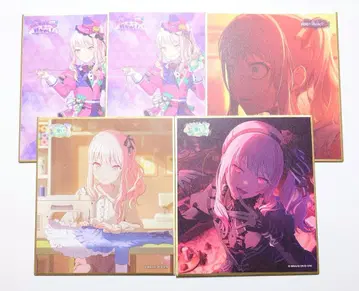 프로세카 아키야마 미즈키 미니 색지 5장 세트
