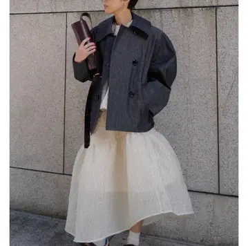 MACHATT 데님 폼 자켓 0218