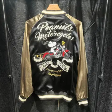 PEANUTS 스누피 스카잔 리버서블 XXL!