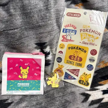 포켓몬 피카츄 파우치 스티커 참