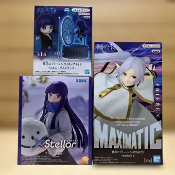 장송의 프리렌 피규어 & 피규어 라이트 3종 세트 미개봉