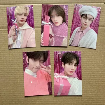 TXT KBS 가요대축제 musicbank 사전녹화 투바 포토카드 5장