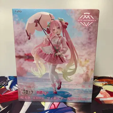 하츠네 미쿠 벚꽃 미쿠 AMP+피규어 ~벚꽃 드레스ver.~