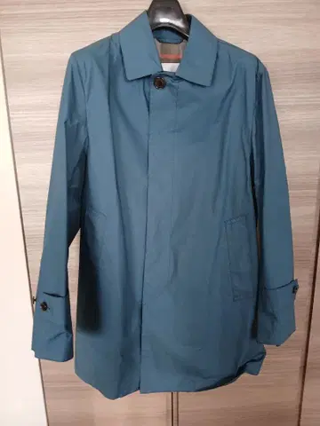 매킨토시 철학 스텐카라 코트 38 터콰이즈 블루