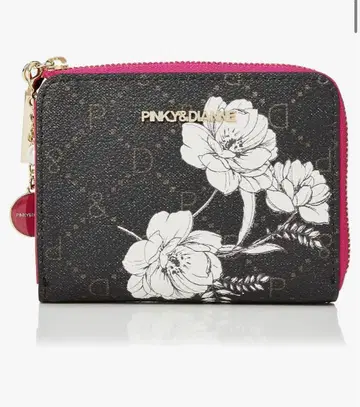 PINKY&DIANE 꽃무늬 접이식 지갑