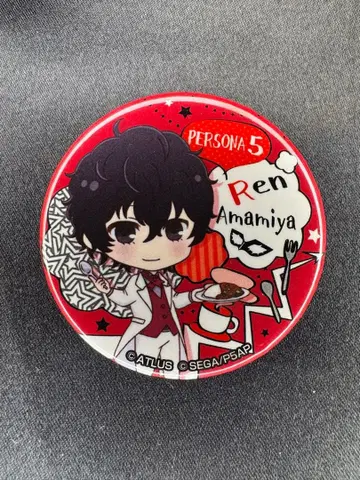 페르소나 5 세가 카페 아케치 렌 조커 캔뱃지