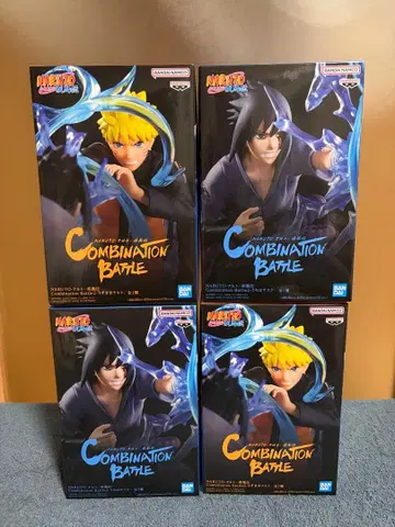 NARUTO COMBINATION BATTLE 4체 세트