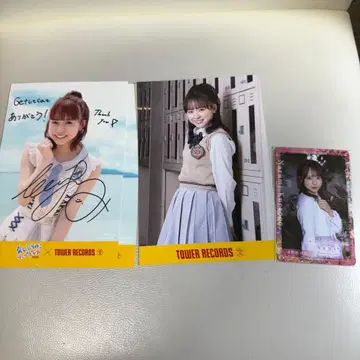 AKB48 쿠라노오 나루미 친필 사인 엽서 브로마이드