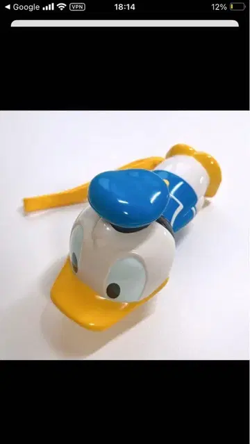 도널드 덕 피규어형 라이트