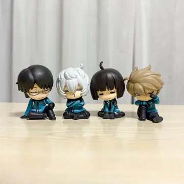 월드 트리거 어깨 쿵 fig 가챠 유마 휴스 슈 치카 컴플리트