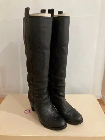 로트르 쇼즈 (L'AUTRE CHOSE) 블랙 롱 부츠