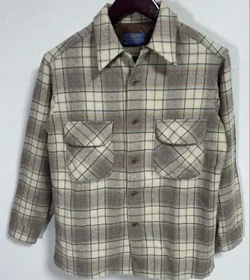 70s 울 셔츠 보드 셔츠 Pendleton 아메카지 바이커