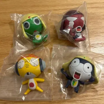 개구리 중사 케로로 기다림 그 2 피규어 4체 세트 미개봉