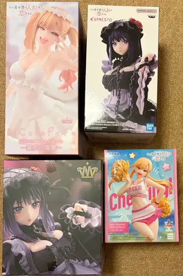 그 비스크 돌은 사랑을 한다 키타가와 마린 피규어 4종 세트