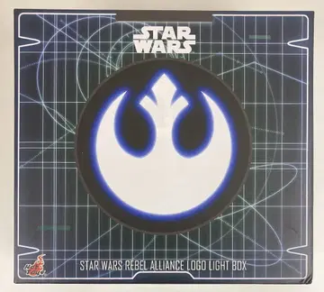 HOTTOYS LIGHT BOX REBEL ALLIANCE LOGO