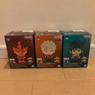 나의 히어로 아카데미아 SOFVIC 3종류