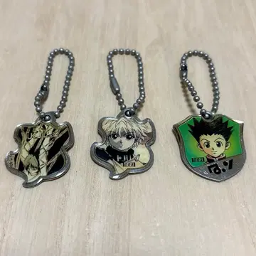 HUNTER x HUNTER 키루아 곤 크라피카 비주얼 메탈 키링