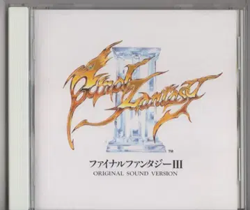 재판매반) 파이널 판타지 III 오리지널 사운드 버전 오비 없음