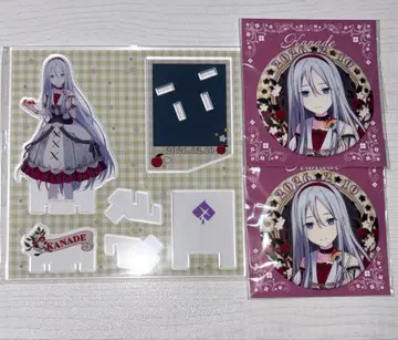 프로세카 요이사키 카나데 하피 복권 아크릴 스탠드 금박 캔뱃지