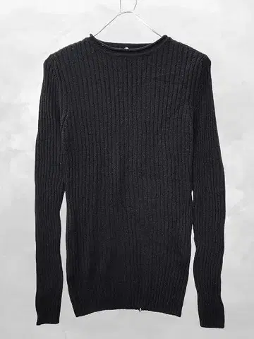 장 폴 고티에 팜 울 리브 니트 스웨터 40