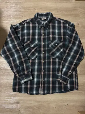 파이브 브라더스 플란넬 셔츠 L 사이즈 MADE IN USA