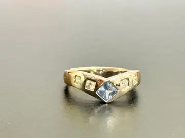 V자석 실버 925 반지