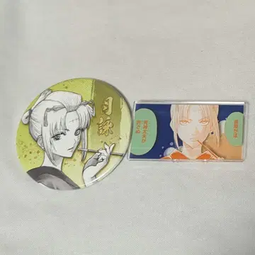 은혼전 츠쿠요 2점 세트 캔뱃지 아크릴 스탠드 배지